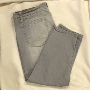 Old Navy jeans, zip ankle, size 12